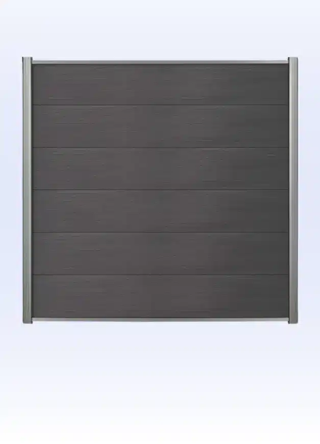 Aluminum alloy column wood plastic fence CTS-04A