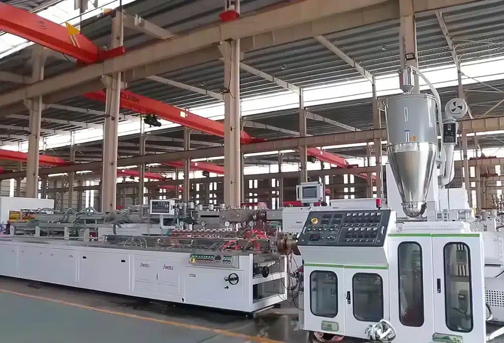 WPC-composite-board-production-line-inside-a-factory
