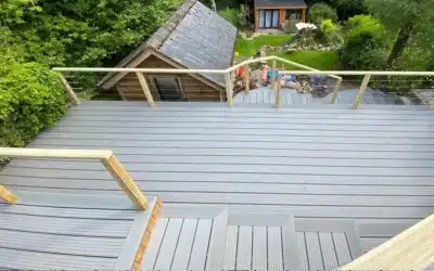 backyard wpc decking panel