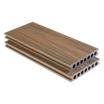 capped wpc decking board