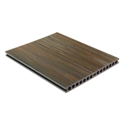 capped wpc decking board