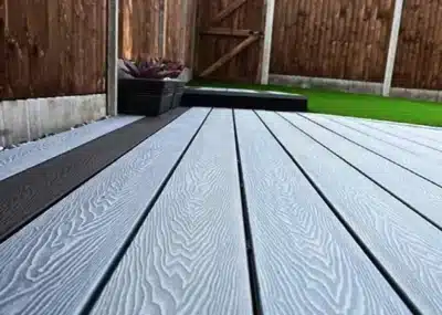Embossed WPC decking