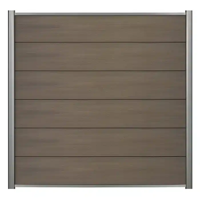 Aluminum alloy column wood plastic fence CTS-04A