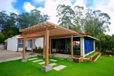 WPC Pergola for Outdoor Living Spaces
