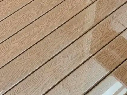 Embossed deck