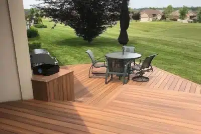 Embossed Outdoor decking