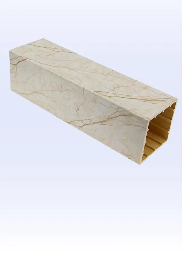 WPC Imitation Stone Timber Tube 100-100