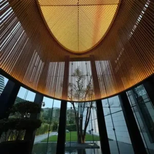 wpc coposite timber tube ceiling case 1 700x700