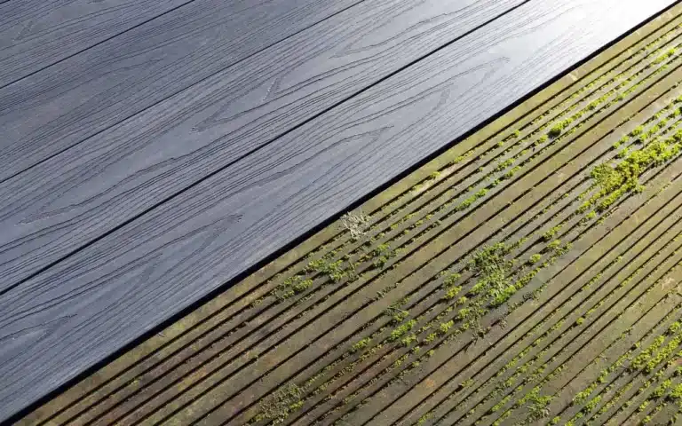Traditional composite deck