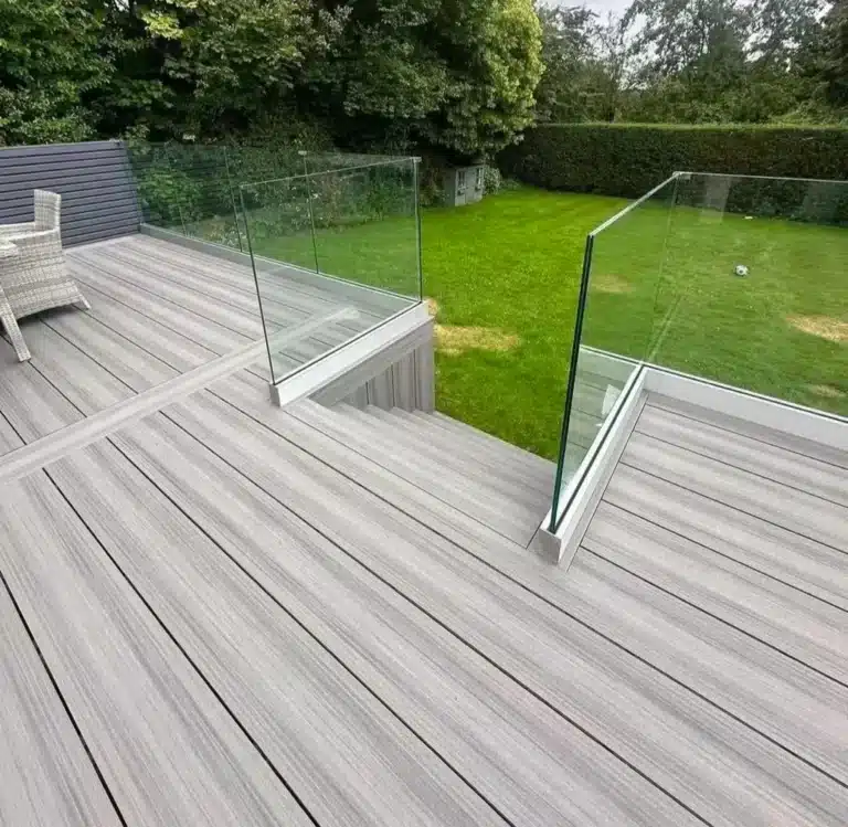 patio with composite decking