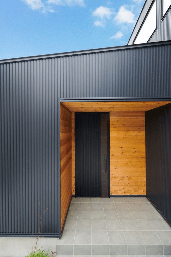 WPC wall panel building facade