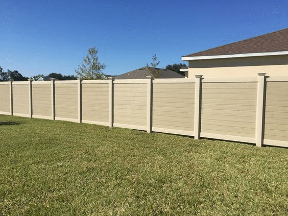 PVC fence
