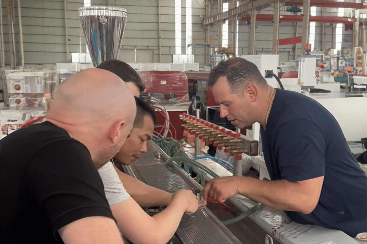 WPC production process
