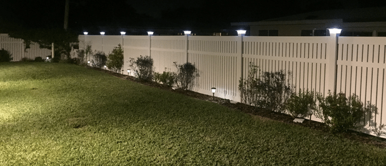 Safe and bright fence irradiation isolation effect