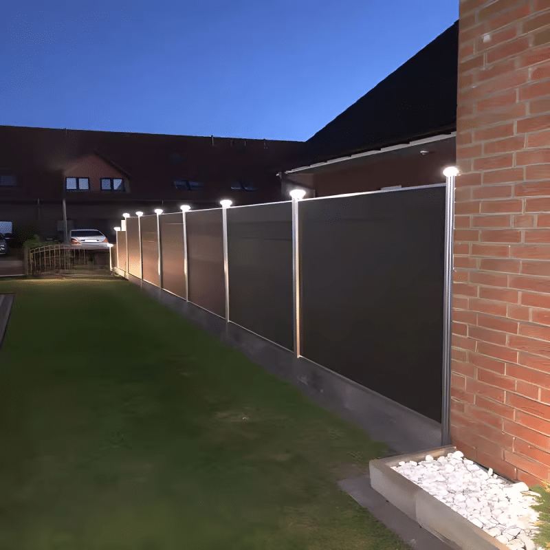 WPC Fencing Post Cap Lights