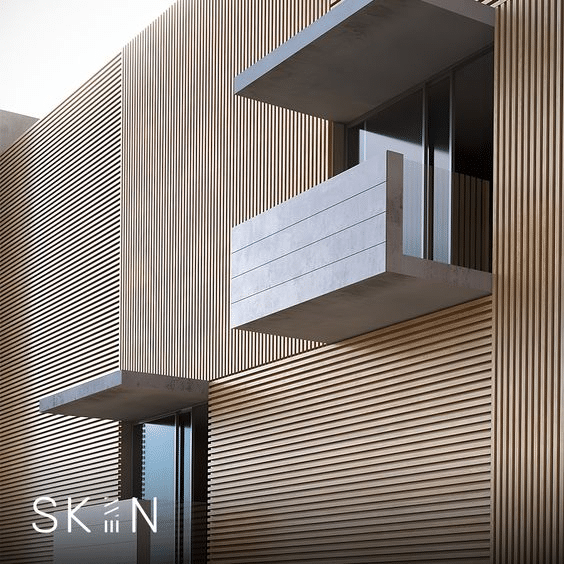 Composite cladding