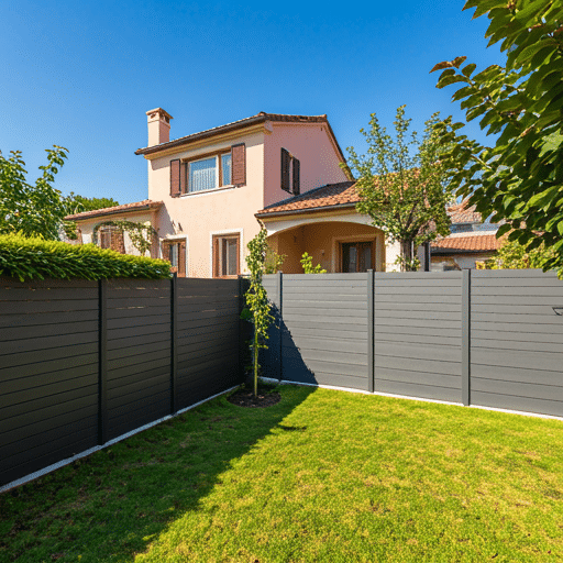 WPC wall panels for fencing