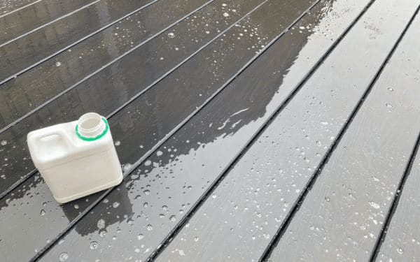 Rinse the entire Composite Deck