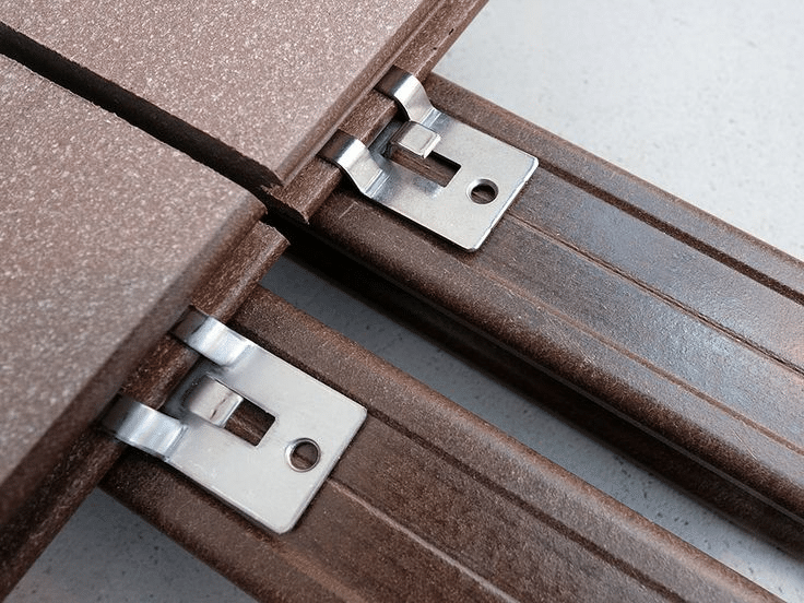 Plastic composite decking joists