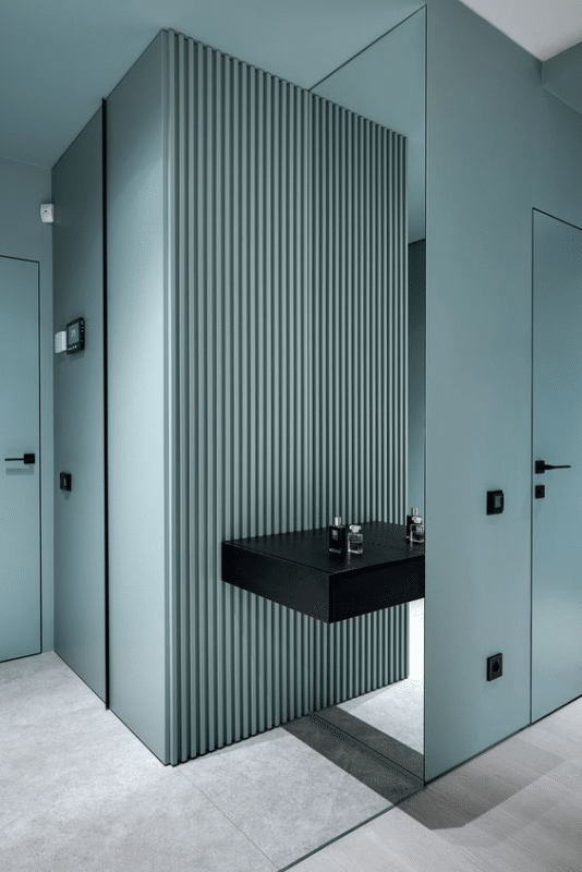 WPC interior wall cladding for washroom