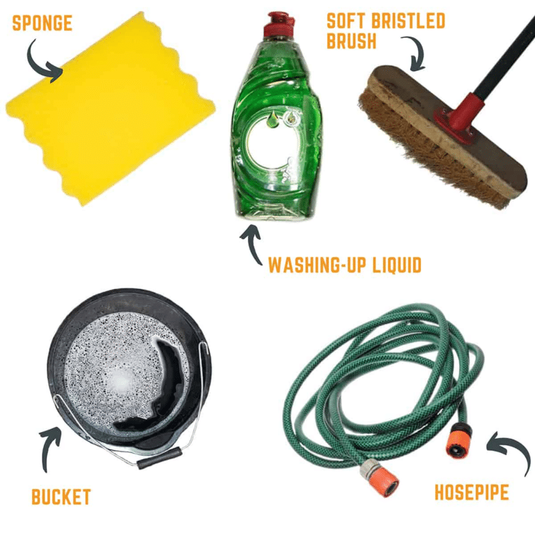 Clean the WPC deck tools