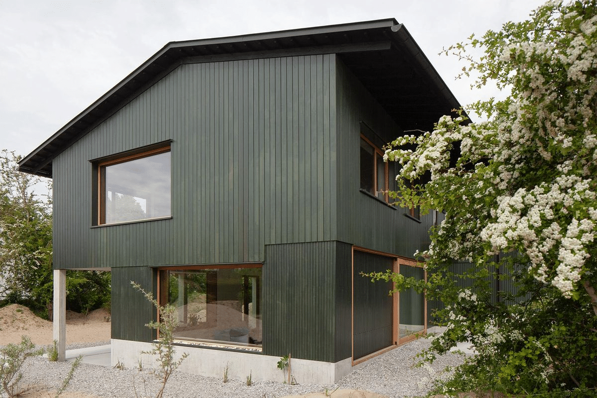 Exterior house cladding