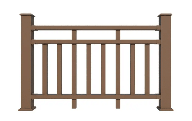 Ecoxplank high-quality WPC deck railing