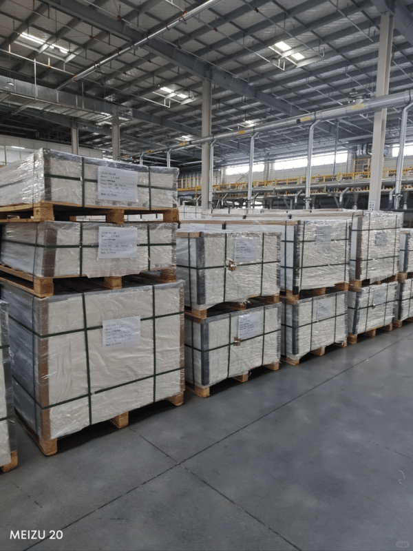 A composite deck factory at Ecoxplank