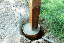 Install post