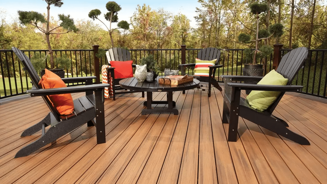 choose the right deck board dimension for your patio