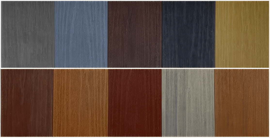 eocx gen 2 co-extrusion color chart