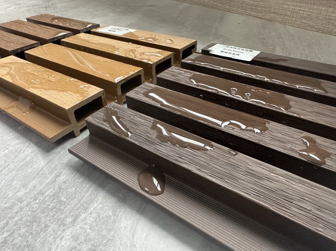 WPC fluted panel waterproofing principle