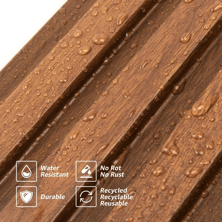 Waterproof test of WPC fluted panel