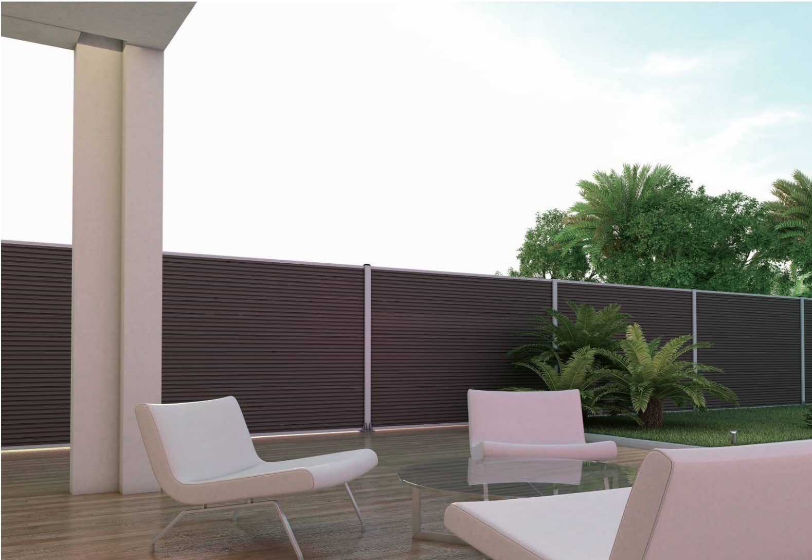 Completed Privacy Composite Fence