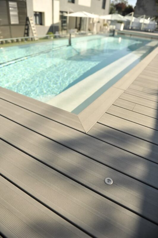 Hollow WPC Decking for Swimming Pools