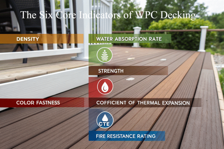 the six core indicators of wpc decking
